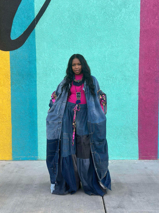 Upcycled Zamani Duster – Handmade in South Africa