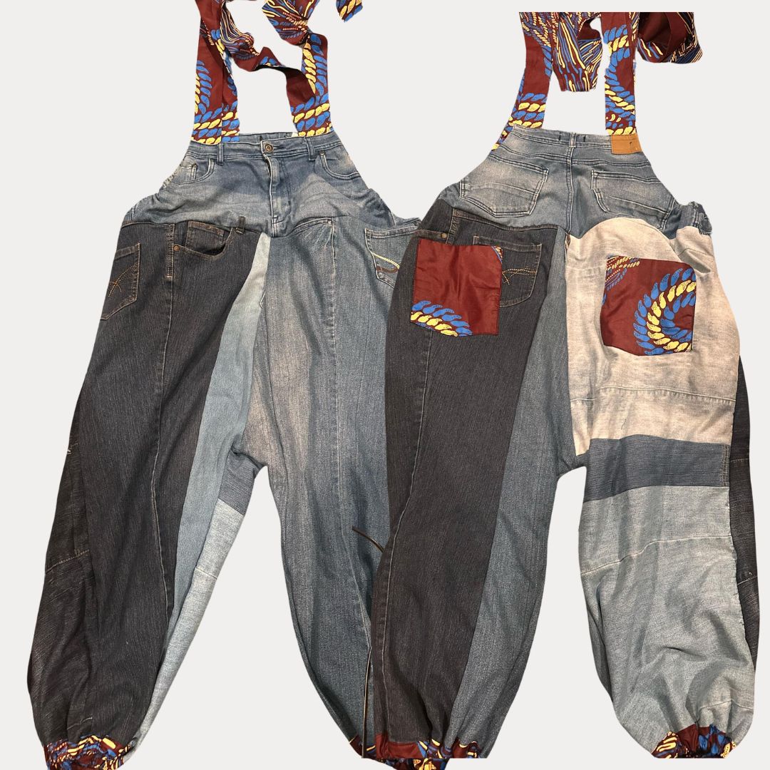 Upcycled Zamani (Timeless) Jumpsuit - One Size