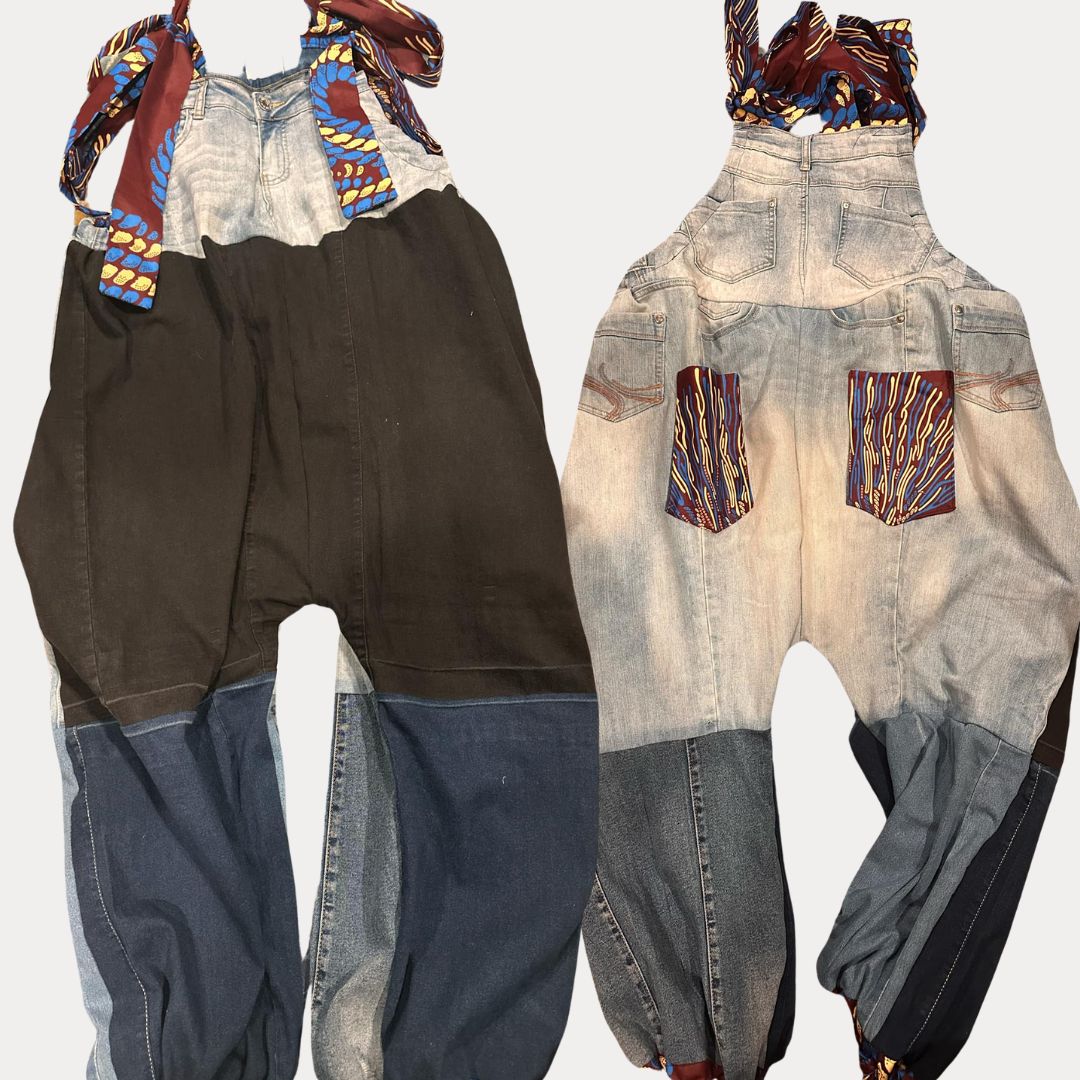 Upcycled Zamani (Timeless) Jumpsuit - One Size