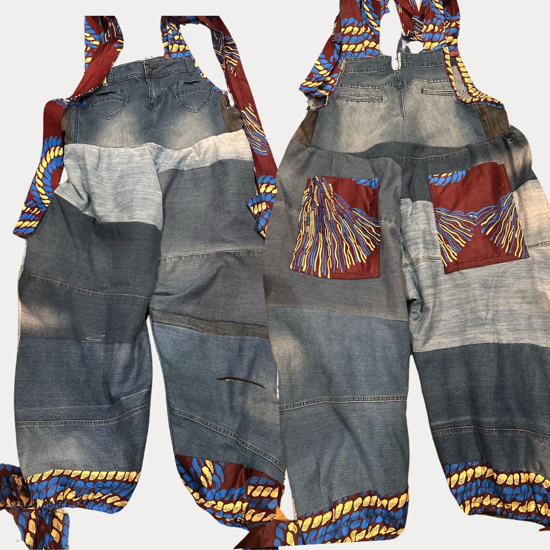Upcycled Zamani (Timeless) Jumpsuit - One Size
