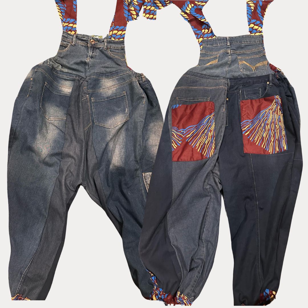 Upcycled Zamani (Timeless) Jumpsuit - One Size