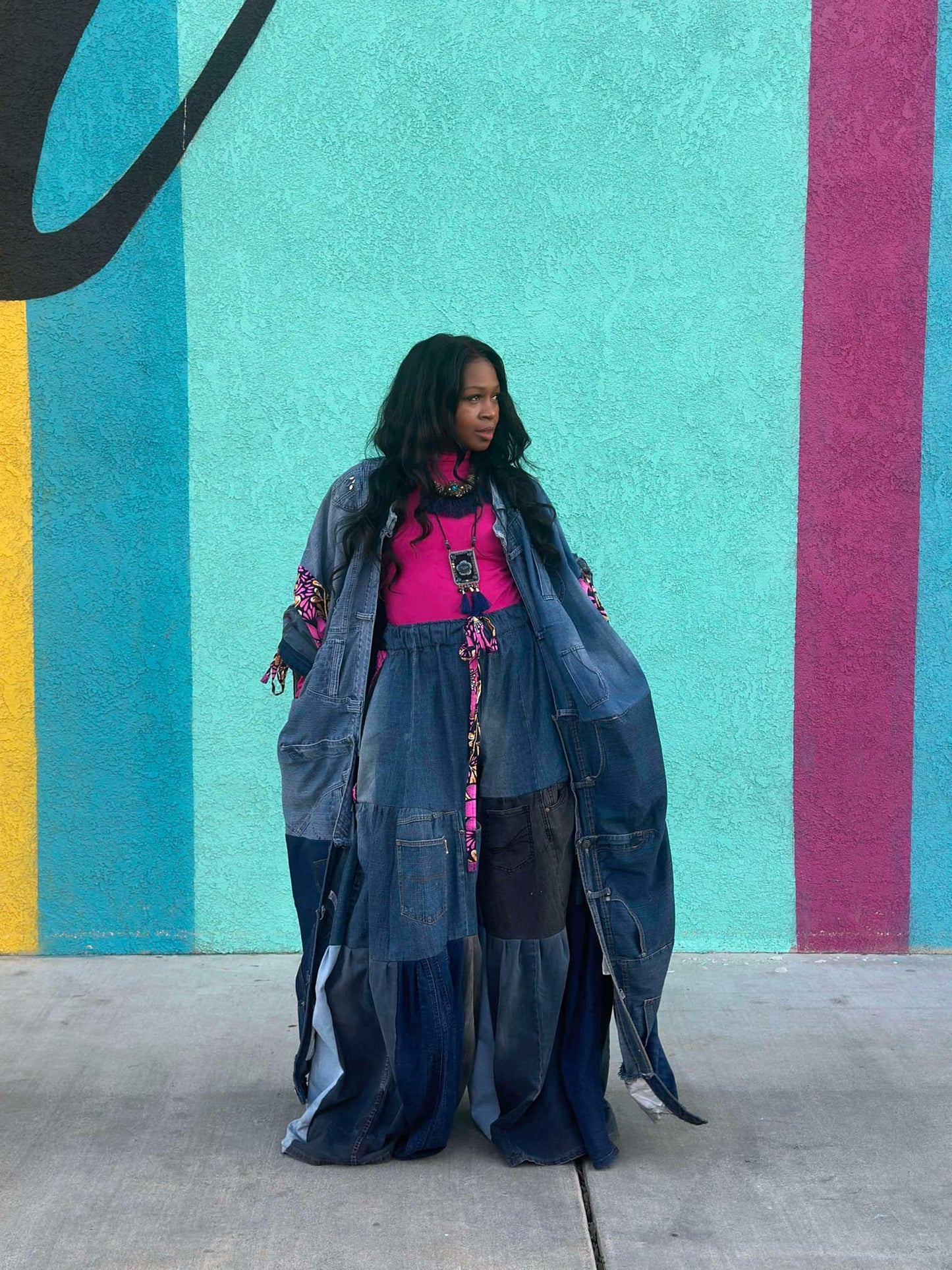 Upcycled Zamani Duster – Handmade in South Africa